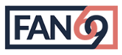 Logo mit dem Text "FAN" und einer stilisierten Zahl "6" in kräftigen Farben. Logo mit dem Text "FAN" und einer stilisierten Zahl "6" in kräftigen Farben.